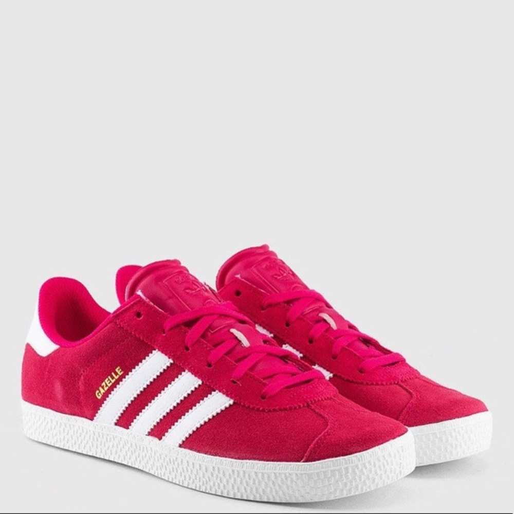 Adidas Gazelle Suede Hot Pink Sneaker